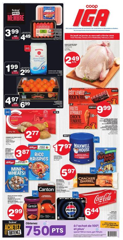 Coop IGA (QC) Flyer January 29 to February 4