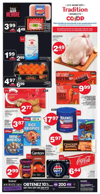 Marche Tradition (NB) Flyer January 29 to February 4