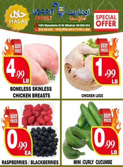 Ugarit Market Flyer January 27 to February 2