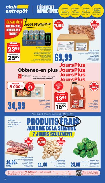 Wholesale Club (QC) Flyer January 29 to February 18