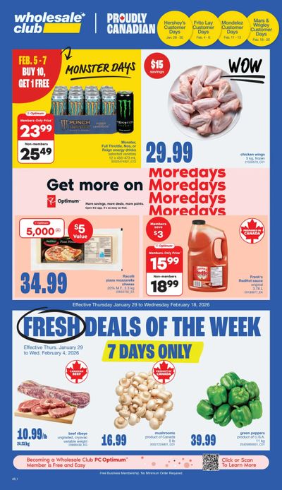 Wholesale Club (Atlantic) Flyer January 29 to February 18