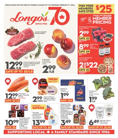 Longo's Flyer January 29 to February 4