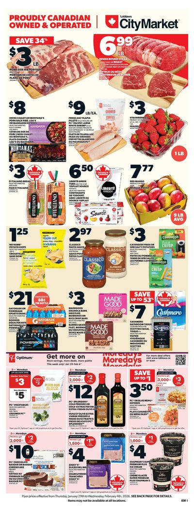 Loblaws City Market (ON) Flyer January 29 to February 4