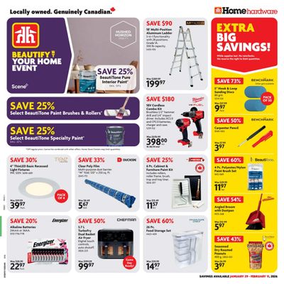 Home Hardware (ON) Flyer January 29 to February 11