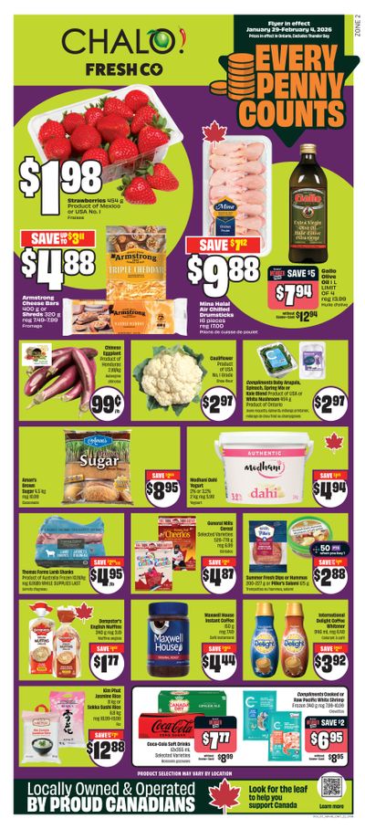 Chalo! FreshCo (ON) Flyer January 29 to February 4