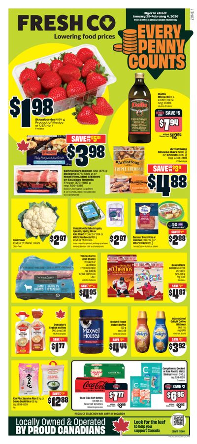 FreshCo (ON) Flyer January 29 to February 4