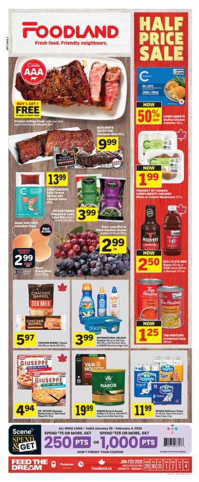 Foodland (ON) Flyer January 29 to February 4