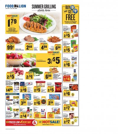 Food Lion Weekly Ad & Flyer June 24 to 30