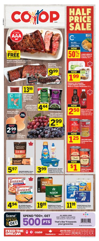 Foodland Co-op Flyer January 29 to February 4