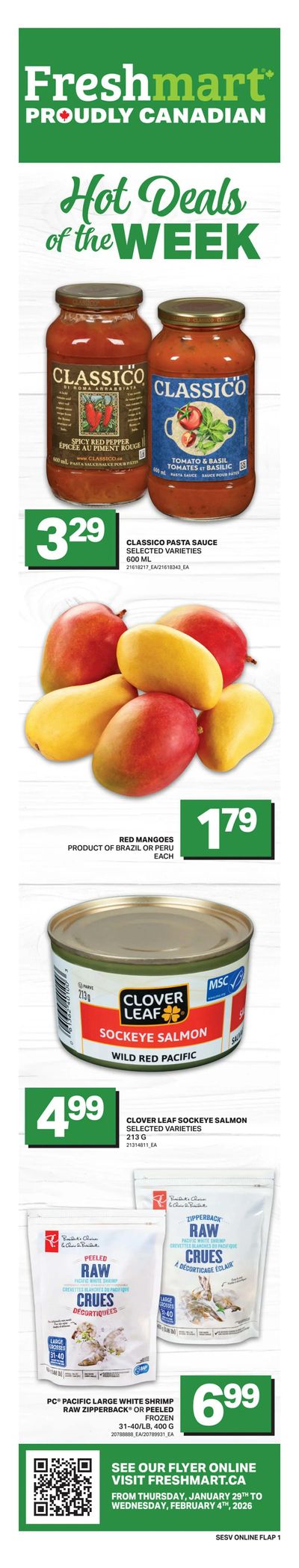Freshmart (West) Flyer January 29 to February 4
