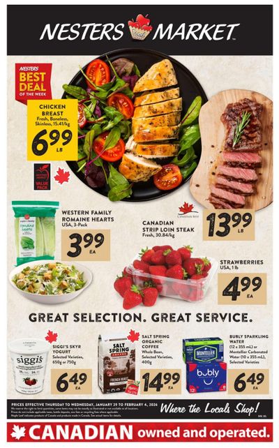 Nesters Market Flyer January 29 to February 4