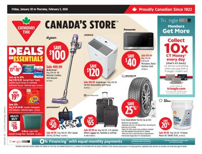 Canadian Tire (ON) Flyer January 30 to February 5