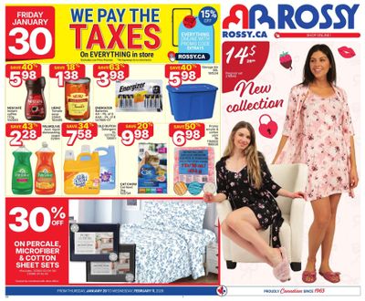 Rossy Flyer January 29 to February 11