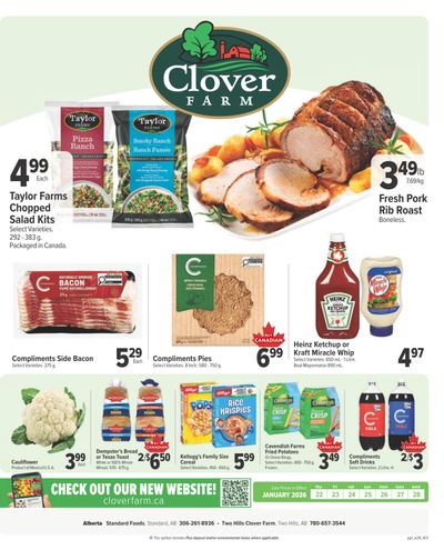 Clover Farm (AB) Flyer January 22 to 28