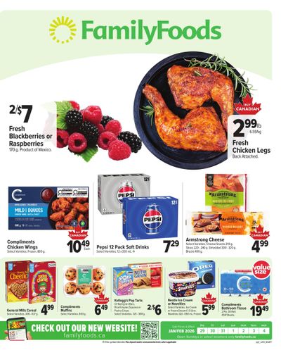 Family Foods Flyer January 29 to February 4