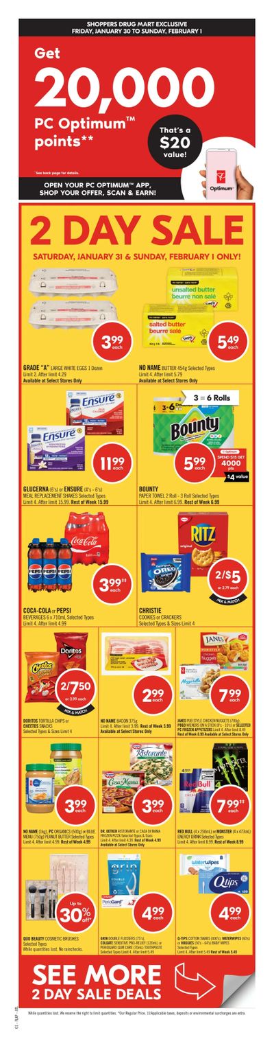 Shoppers Drug Mart (Atlantic) Flyer January 30 to February 5