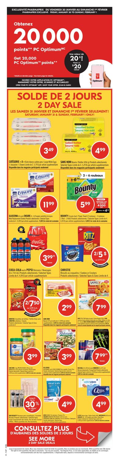 Pharmaprix Flyer January 30 to February 5