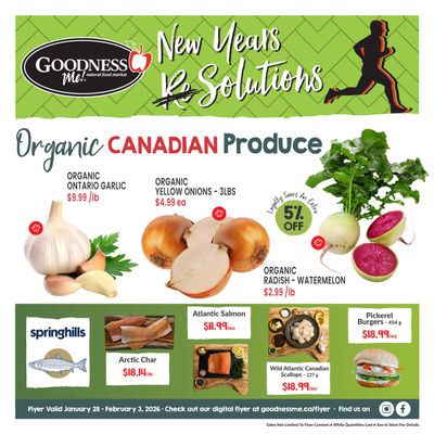 Goodness Me Flyer January 28 to February 3