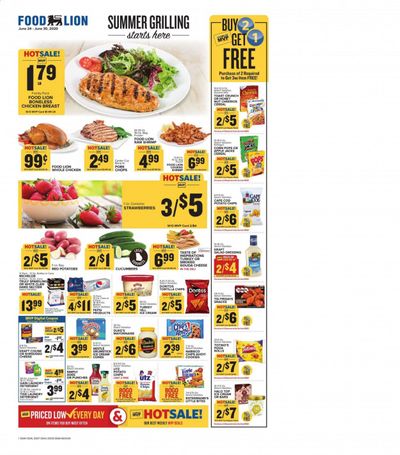 Food Lion Weekly Ad & Flyer June 24 to 30