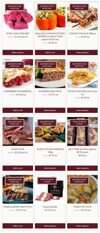 T-Bone's Flyer January 28 to February 3