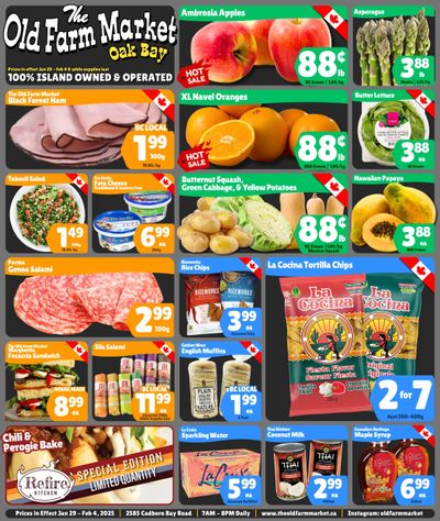 The Old Farm Market (Victoria) Flyer January 29 to February 4