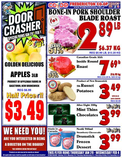 Fredericton Co-op Flyer January 29 to February 4