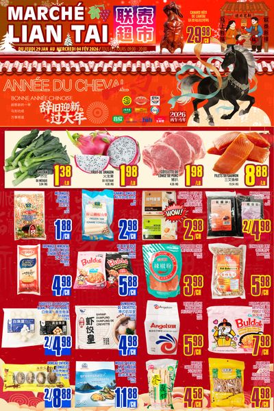 Marche Lian Tai Flyer January 29 to February 4