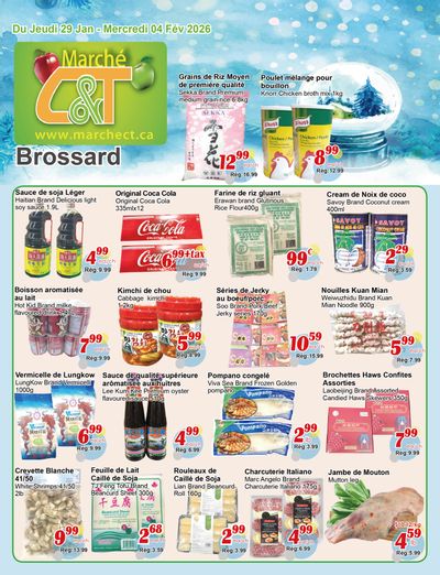 Marche C&T (Brossard) Flyer January 29 to February 4
