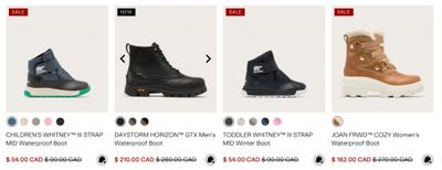 Sorel Canada: Sale up to 40% off