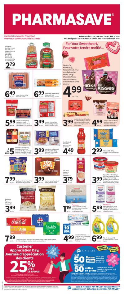 Pharmasave (NB) Flyer January 30 to February 5