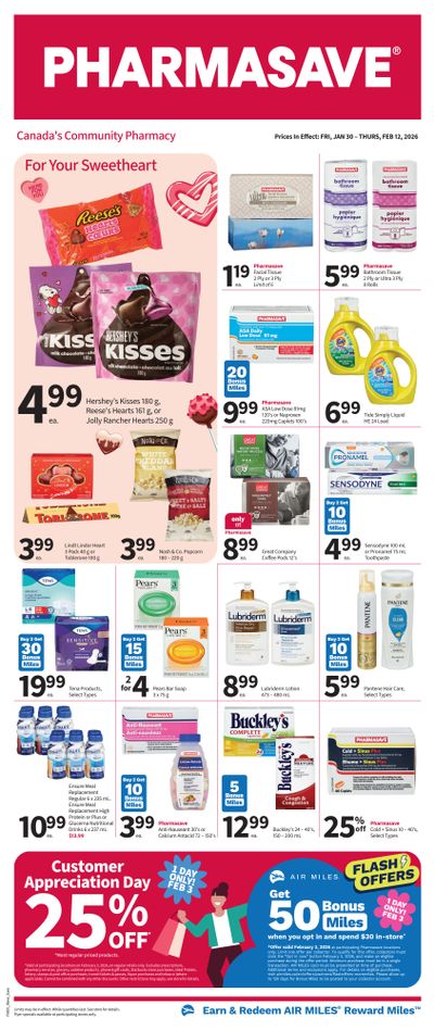 Pharmasave (ON & West) Flyer January 30 to February 12