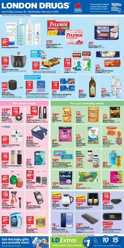 London Drugs Weekly Flyer January 30 to February 4