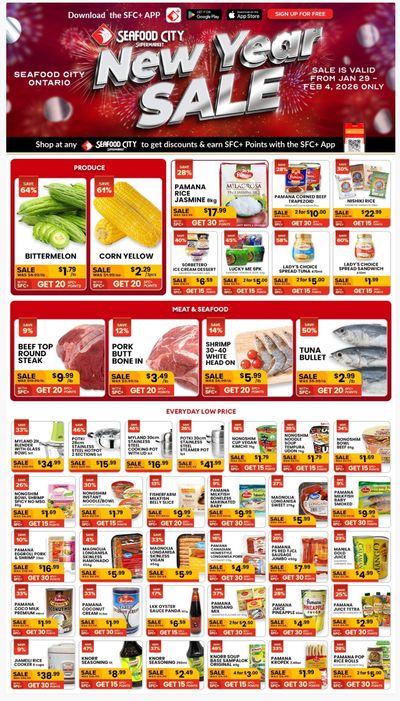 Seafood City Supermarket (ON) Flyer January 29 to February 4