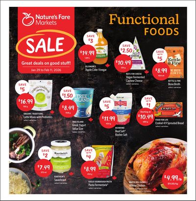 Nature's Fare Markets Flyer January 29 to February 11