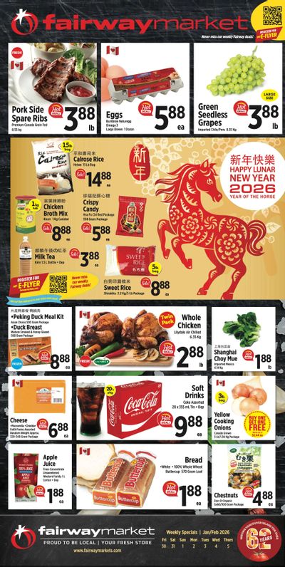 Fairway Market Flyer January 30 to February 5