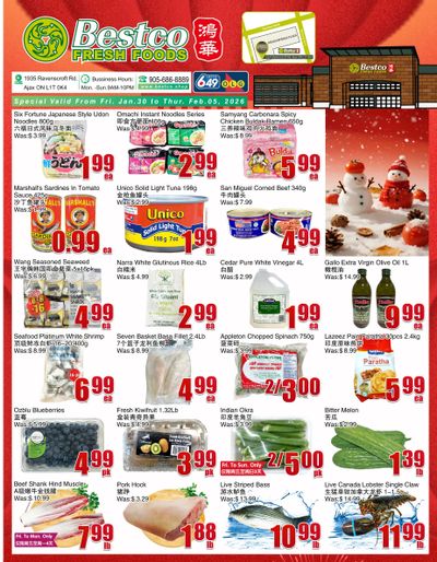 BestCo Food Mart (Ajax) Flyer January 30 to February 5
