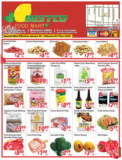 BestCo Food Mart (Etobicoke) Flyer January 30 to February 5