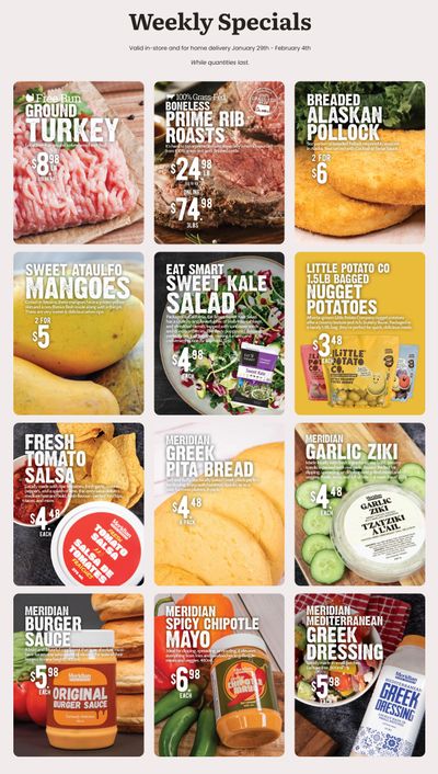 Meridian Farm Market Flyer January 29 to February 4