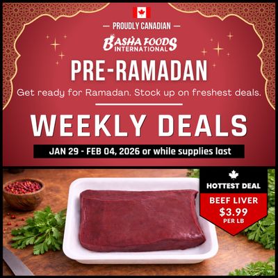 Basha Foods International Flyer January 29 to February 4
