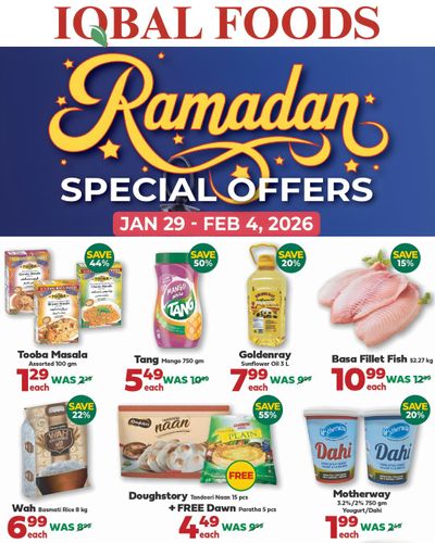 Iqbal Foods Flyer January 29 to February 4