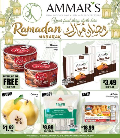 Ammar's Halal Meats Flyer January 29 to February 4