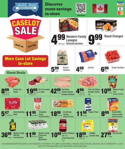 Bulkley Valley Wholesale Flyer January 29 to February 4