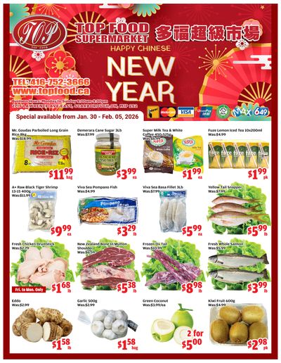 Top Food Supermarket Flyer January 30 to February 5