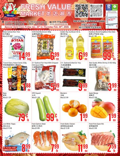 Fresh Value (Scarborough) Flyer January 30 to February 5