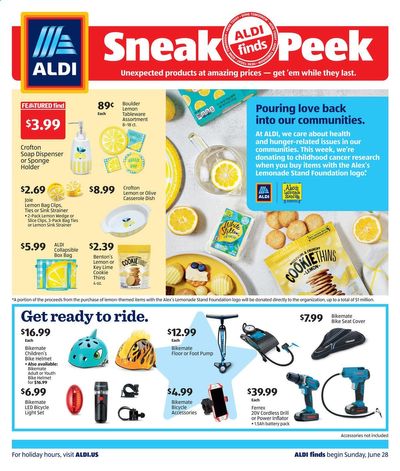ALDI (Sneak Peek) Weekly Ad & Flyer June 28 to July 4