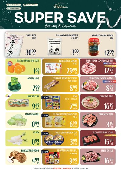 Market Ribbon Flyer January 30 to February 5