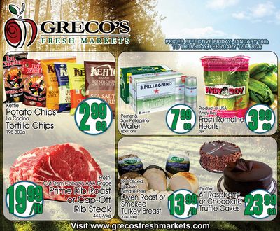 Greco's Fresh Market Flyer January 30 to February 12
