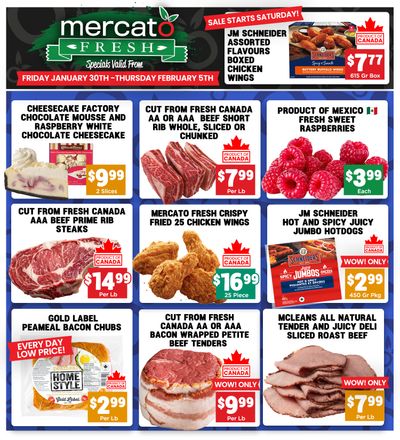 Mercato Fresh Flyer January 30 to February 5