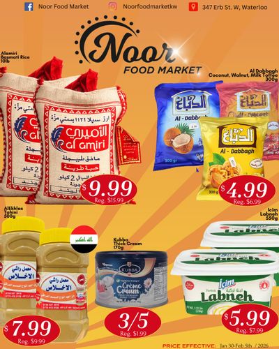 Noor Food Market Flyer January 30 to February 5