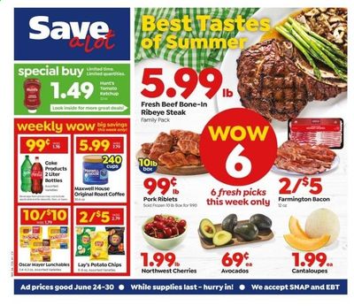Save a Lot Weekly Ad & Flyer June 24 to 30